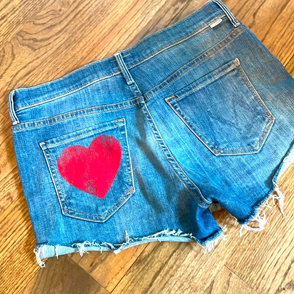 MOTHER denim shorts